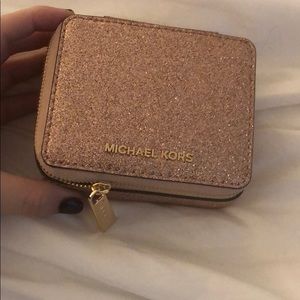 NWT glitter Michael Kors jewelry holder
